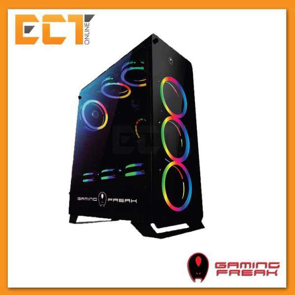 AVF Gaming Freak Falcon 860G RGB Full Tempered Glass ATX Gaming Casing Chassis Malaysia