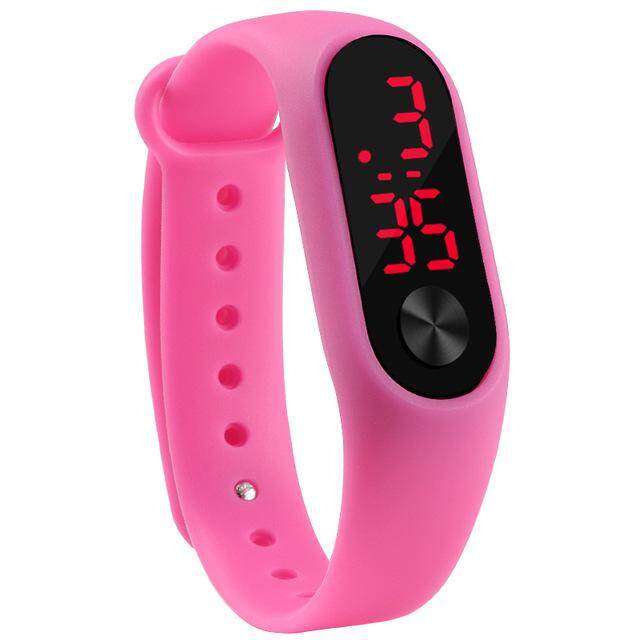 Fashion Lovers' Led Sport Watches Children Kids Electronic Wristwatch Men Outdoor Simple Watch Women Digital Bracelet Watches