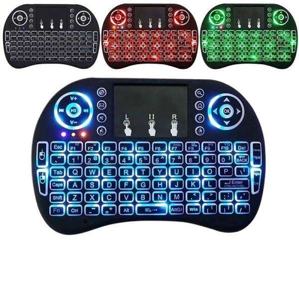 I8 Mini Wireless Keyboard,2.4 G Portable Keyboard with Touchpad Mouse for Windows,Android/Google/Smart TV, Linux,Windows,Mac Malaysia