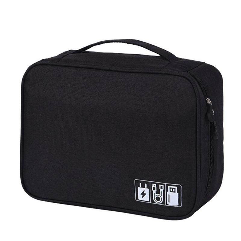 Fancytoy Travel สายเคเบิลเอนกประสงค์ Organizer กรณี Electronics ถุงเก็บของอุปกรณ์เสริม