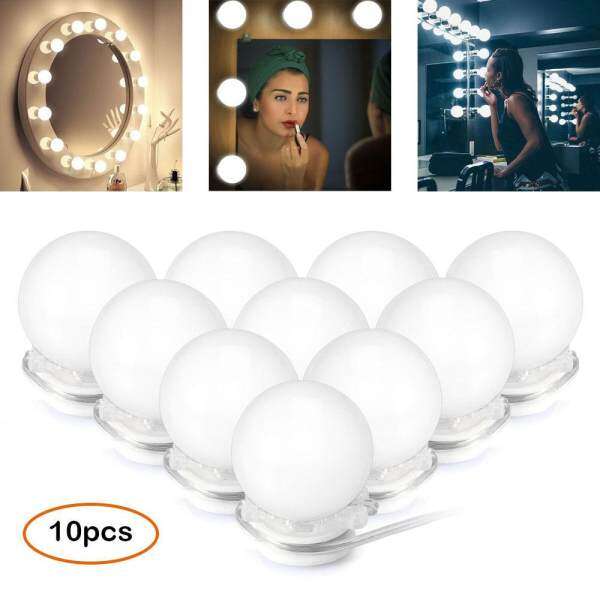 Teekeer Us Plug Led Vanity Mirror Lights Hollywood Style Teekeer Us Plug Led Vanity Mirror Lights Hollywood Style Kit With Dimmable