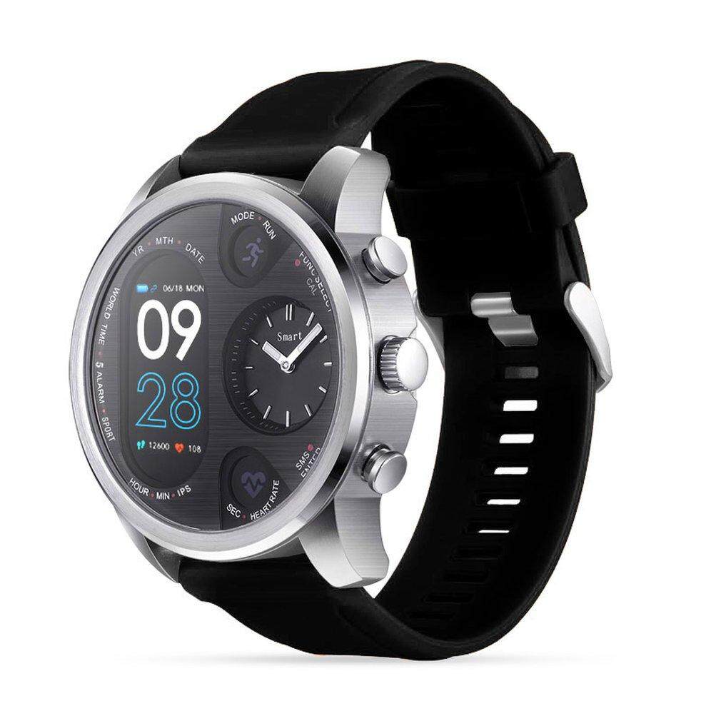 ผู้ขายที่ดีที่สุด Dual จอแสดงผลนาฬิกาข้อมืออัจฉริยะกิจกรรม Tracker Smartwatch สายรัดข้อมือสำหรับออกกำลังกาย