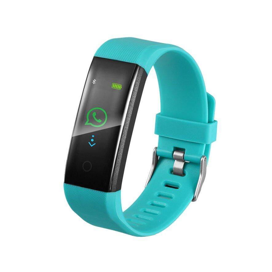 ANGEL เครื่องติดตามกิจกรรม Tracker เครื่องวัดชีพจรความดันโลหิตกำไลข้อมืออัจฉริยะ สายรัดข้อมือเพื่อสุขภาพ อุปกรณ์ไอทีสวมใส่ สี : สีฟ้าอ่อน-414295646 ANGEL เครื่องติดตามกิจกรรม Tracker เครื่องวัดชีพจรความดันโลหิตกำไลข้อมืออัจฉริยะ สายรัดข้อมือเพื่อสุขภาพ อุปกรณ์ไอทีสวมใส่