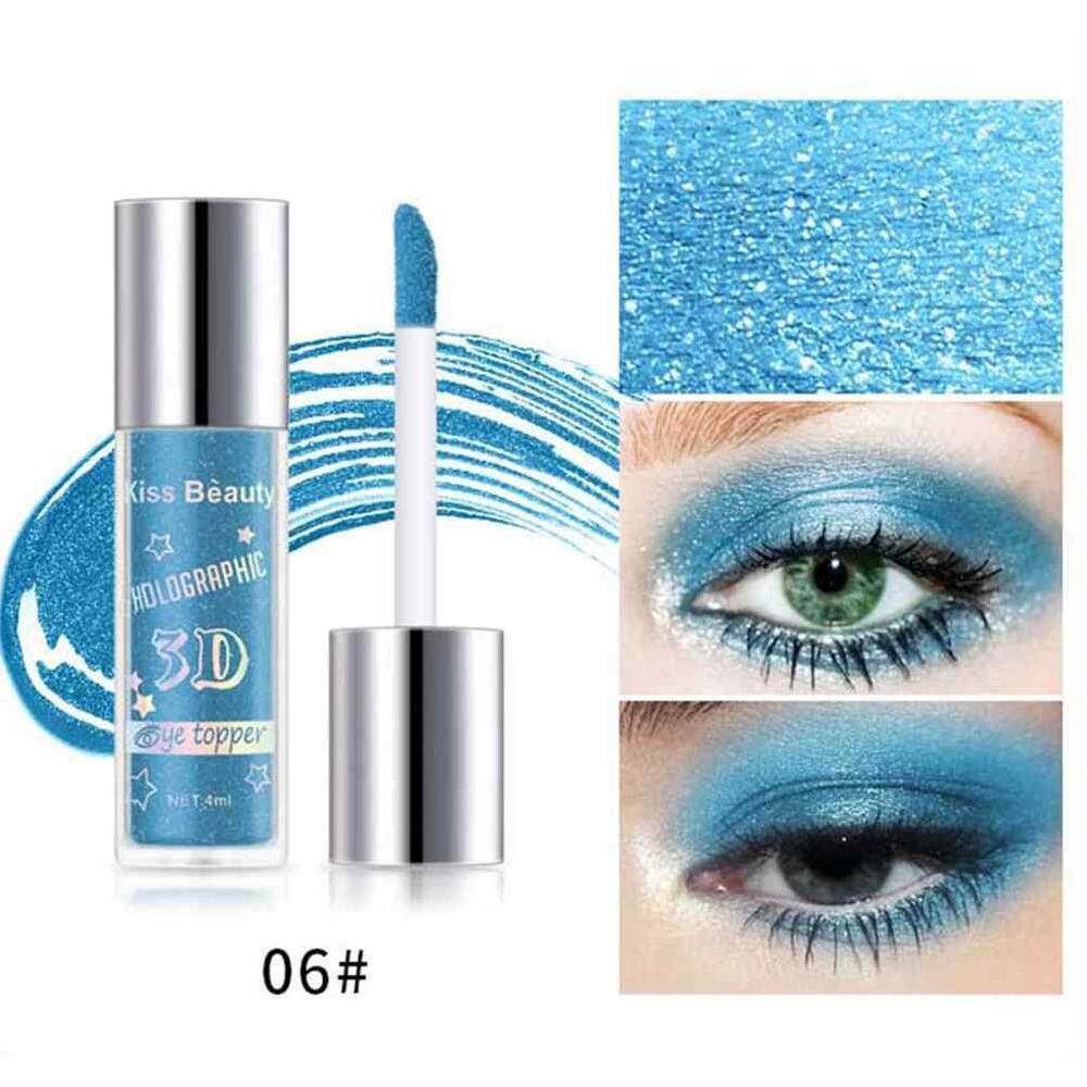 Qooiu KISS BEAUTY อายแชโดว์แวววาวเพชรมืออาชีพ Liquid อายแชร์โดกันน้ำอายแชโดว์แต่งหน้าเครื่องสำอาง Qooiu KISS BEAUTY อายแชโดว์แวววาวเพชรมืออาชีพ Liquid อายแชร์โดกันน้ำอายแชโดว์แต่งหน้าเครื่องสำอาง