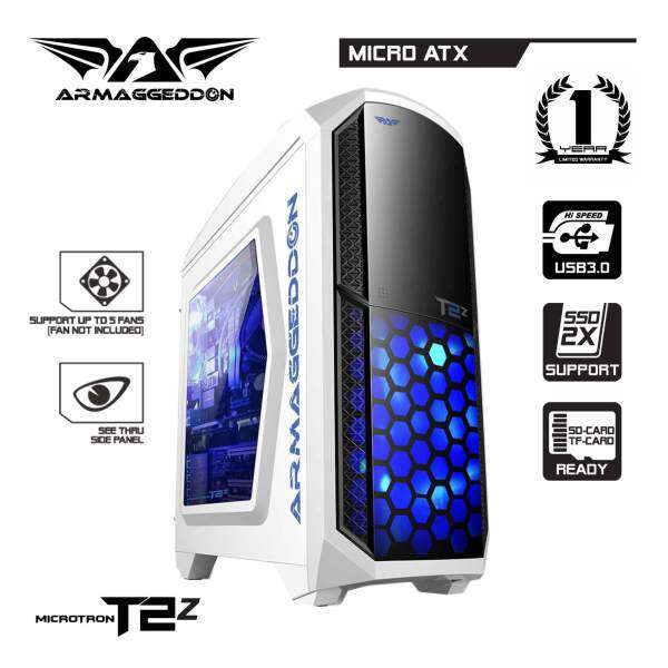 (CLEARANCE) Armaggeddon Microtron T2z Micro ATX Gaming PC Chassis - Support SSD and High End Graphic Card Malaysia
