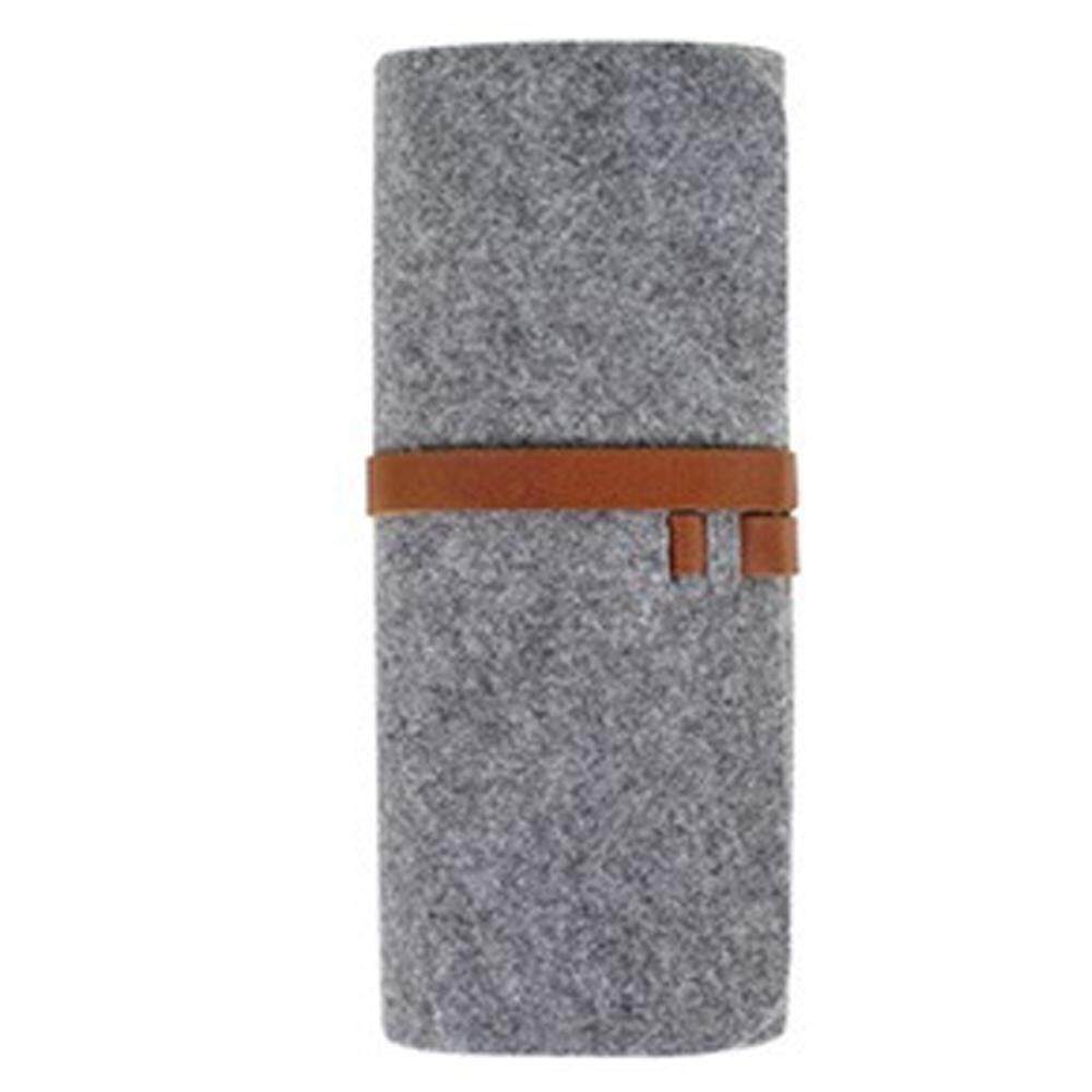 aibowan Sunglasses Bag Leather Rope Bundled Eyeglasses Bag Storage Box Chemical Fiber Felt 17 * 7.5 * 4CM - intl aibowan Sunglasses Bag Leather Rope Bundled Eyeglasses Bag Storage Box Chemical Fiber Felt 17 * 7.5 * 4CM - intl