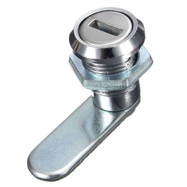 16mm Height Cam Lock Desk Drawer Door Lock with 2 Keys for Arcade Cupboard Mail Box File Cabinet