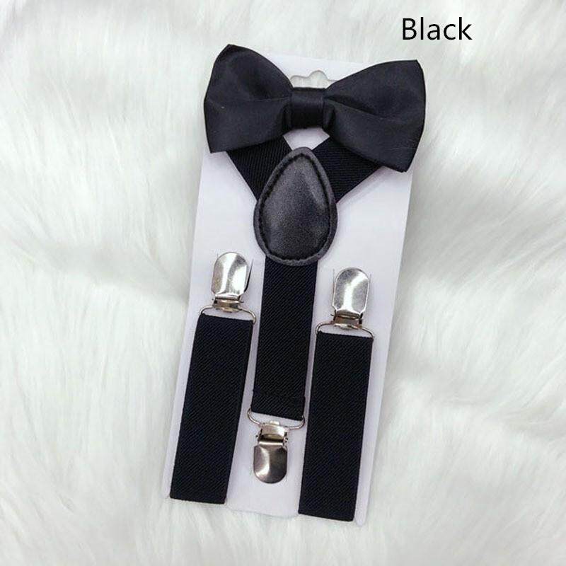 Braces for children suspenders With Bowtie Bow tie Set Matching Ties Outfits Suspender Girl Boys Adjustable Elasticated Braces Braces for children suspenders With Bowtie Bow tie Set Matching Ties Outfits Suspender Girl Boys Adjustable Elasticated Braces