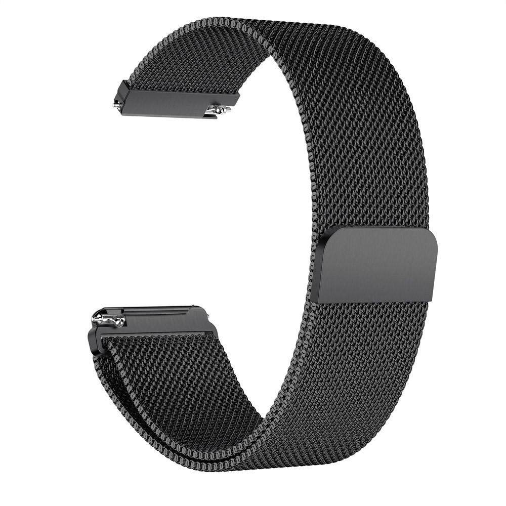 Qyshop Milanese Magnetic Loop Stainless Steel Watch Band For Garmin vivoactive 3 BK Qyshop Milanese Magnetic Loop Stainless Steel Watch Band For Garmin vivoactive 3 BK