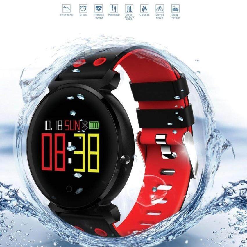 JMK2 สายรัดข้อมืออัตราการเต้นหัวใจความดันโลหิตสมาร์ทนาฬิกา IP68 กันน้ำว่ายน้ำสร้อยข้อมือฟิตเนสติดตามสำหรับแอนดรอยด์และ IOS โทรศัพท์ - นานาชาติ JMK2 สายรัดข้อมืออัตราการเต้นหัวใจความดันโลหิตสมาร์ทนาฬิกา IP68 กันน้ำว่ายน้ำสร้อยข้อมือฟิตเนสติดตามสำหรับแอนดรอยด์และ IOS โทรศัพท์ - นานาชาติ