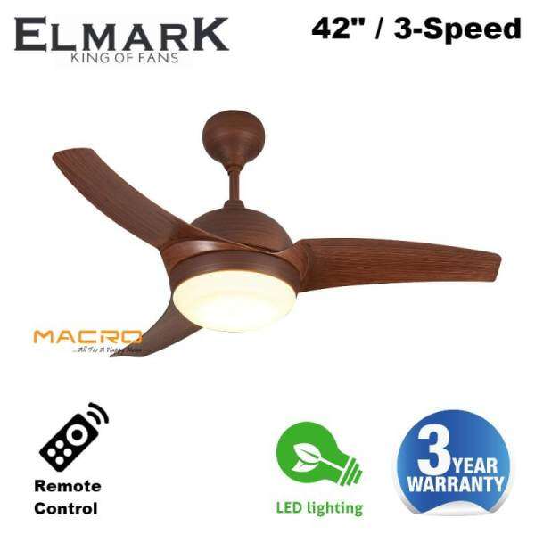 Elmark Avatar 42 Inch Remote Control Ceiling Fan With 24w Led Three Elmark Avatar 42 Inch Remote Control Ceiling Fan With 24w Led Three Color Light Malaysia