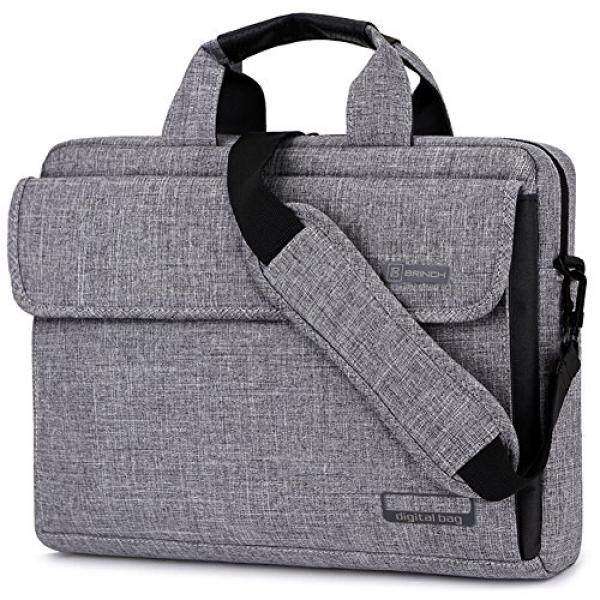 Brinch 13.6 Inch Unisex Fabric Laptop Sleeve Messenger Shoulder Bag for 13 - 13.6 Inch Laptop / Notebook / MacBook / Ultrabook / Chromebook Computers Malaysia