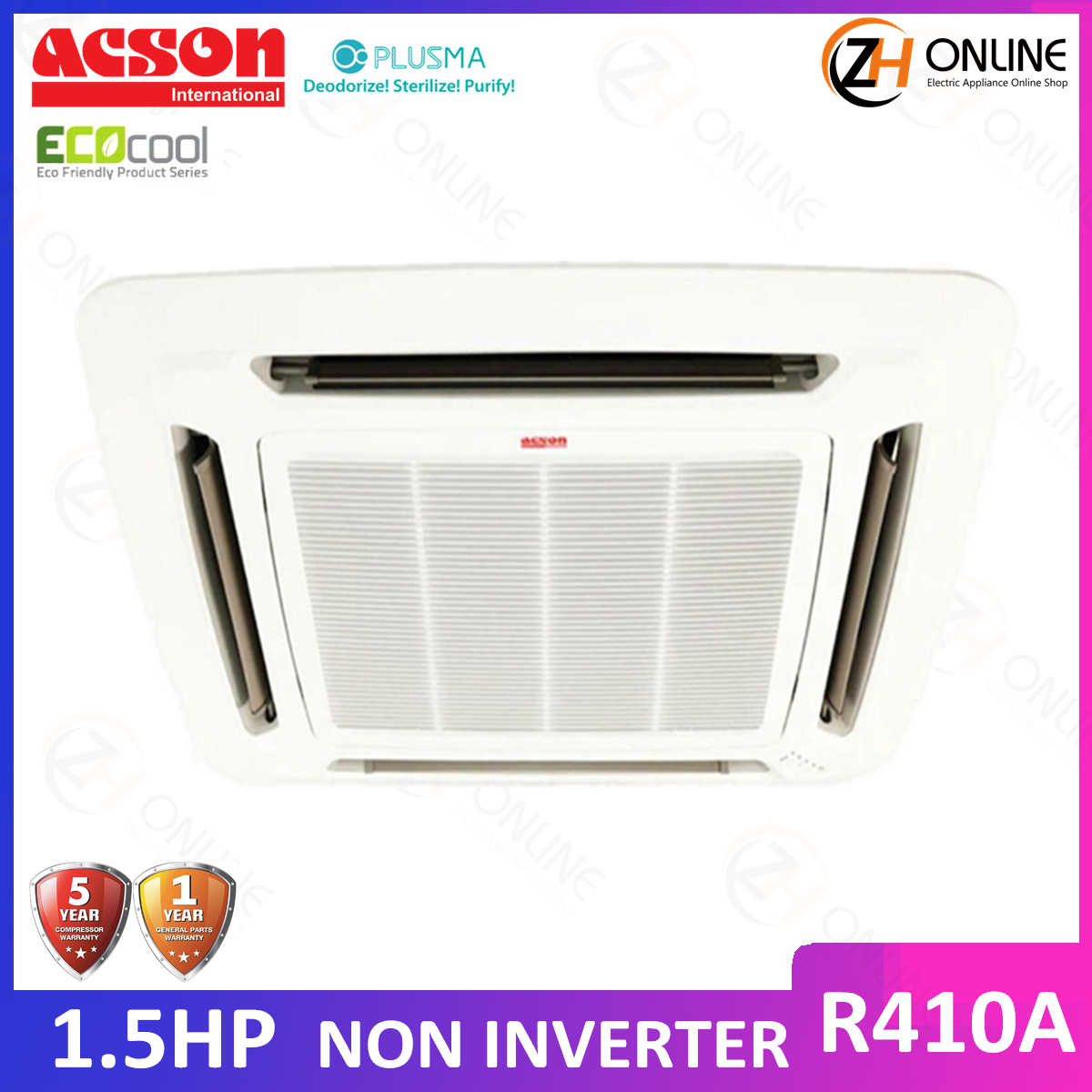 Acson Hp R A Mini Ceiling Cassette Ecocool A Ck C Series A Ck C