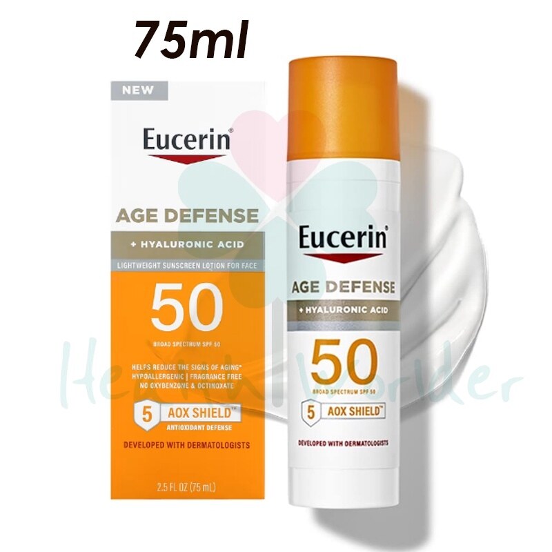 Eucerin Advanced Hydration Age Defense Spf Spf Face Sunscreen