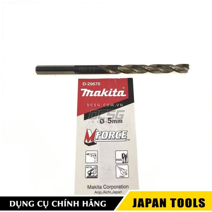 MŨI KHOAN INOX MAKITA D-29670