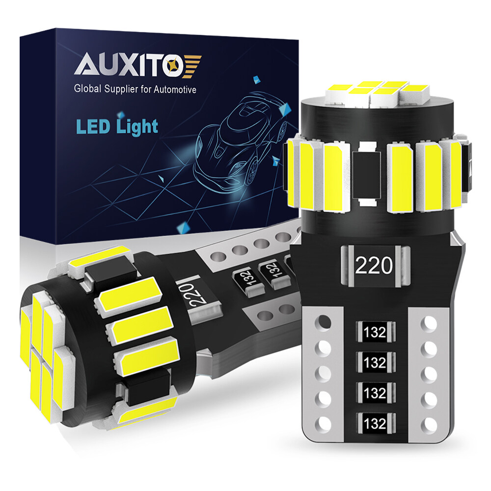 Auxito Pcs T Led Super Bright No Error W W Led Bulb Canbus