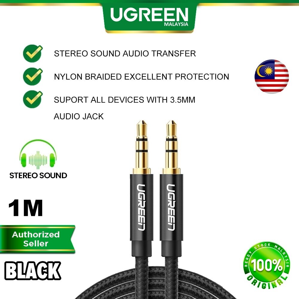 Ugreen Aux Cable Mm Audio Jack Male To Male Stereo Converter Adapter