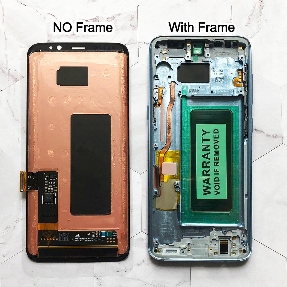 Aaa Original Super Amoled S Lcd With Frame For Samsung Galaxy S G