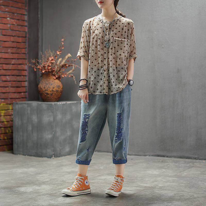 Áo sơ mi lanh uniqlo