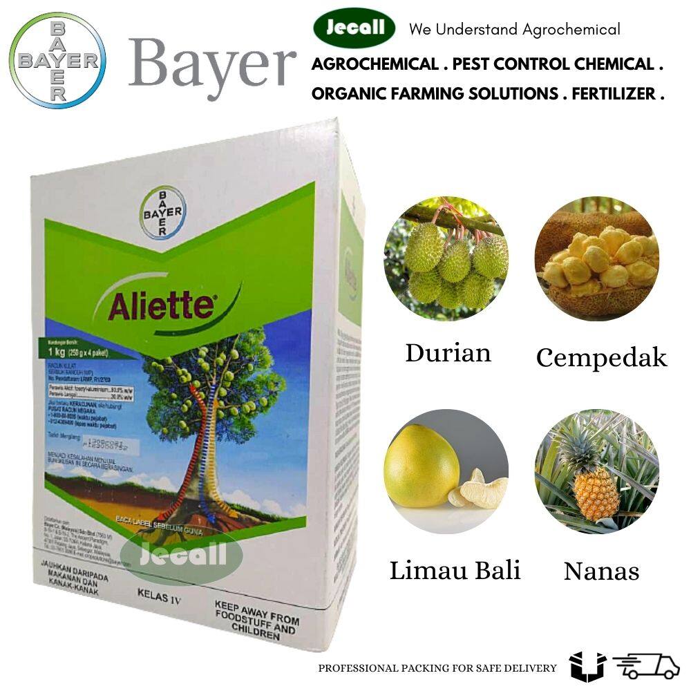 Bayer Aliette Kg Fosetyl Aluminium Racun Kulat Durian