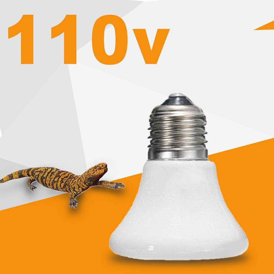 Nóng Người Bán Nhà 110 V Thú Cưng Động Vật Bò Sát Giống Gốm Nhiệt Bộ Phát Cách Nhiệt Đèn Ánh Sáng