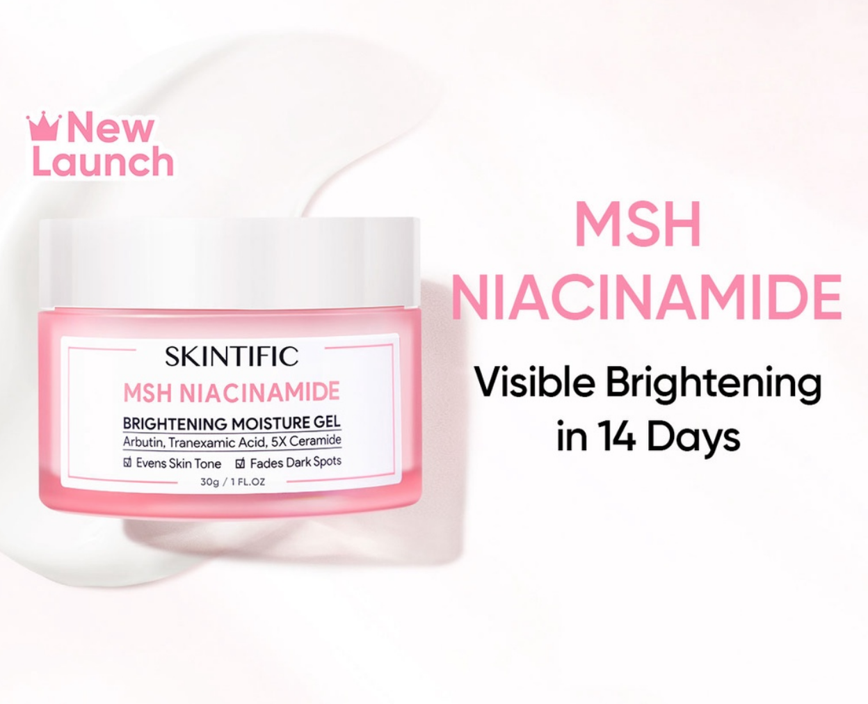 Skintific Msh Niacinamide Brightening Moisture Gel G Lazada