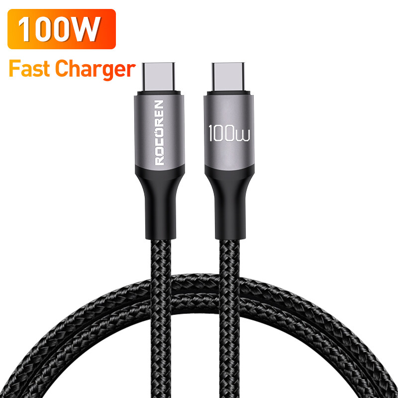 Rocoren M W W Usb C To Usb Type C Cable Pd W Fast