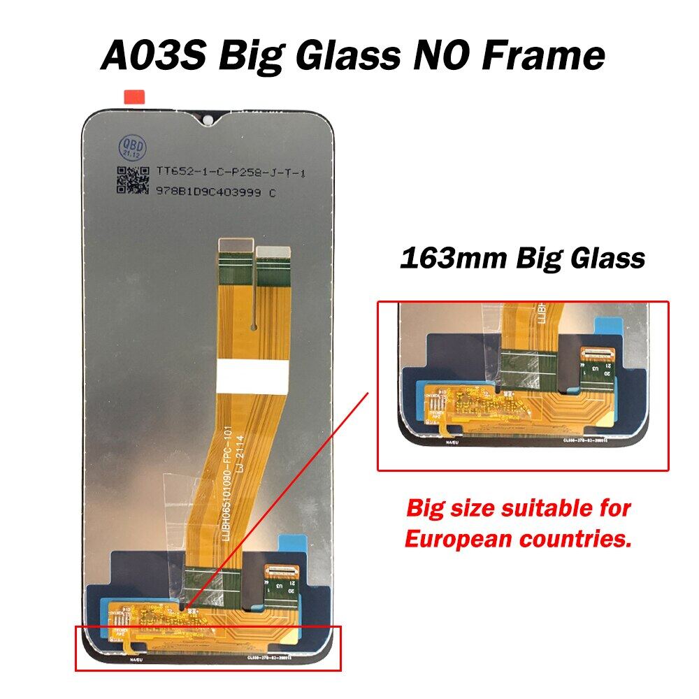 6 5 Original Screen For Samsung Galaxy A03s LCD A037M A037FD A037F