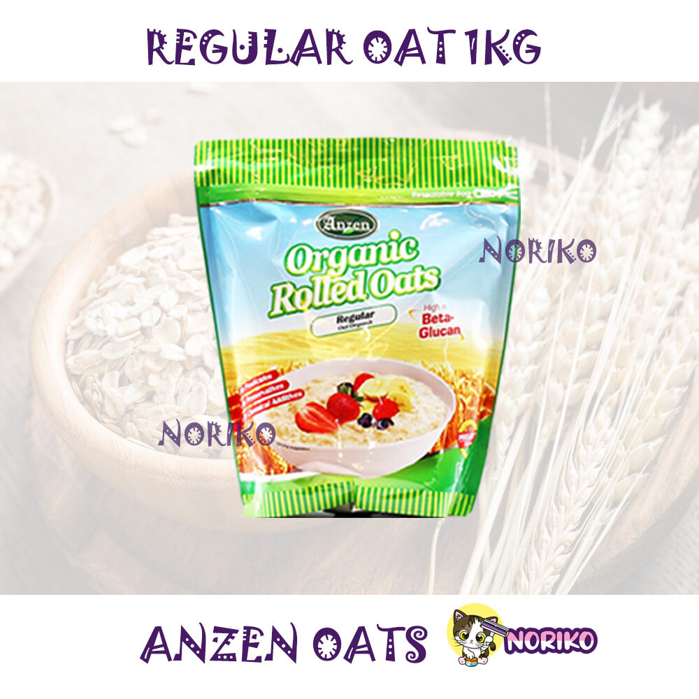 Anzen Organic Rolled Oats Instant Regular G Kg Lazada