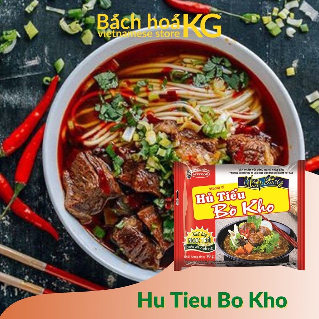 ACECOOK Vietnamese Noodle Soup Collection Hu Tieu Nam Vang Hu Tieu