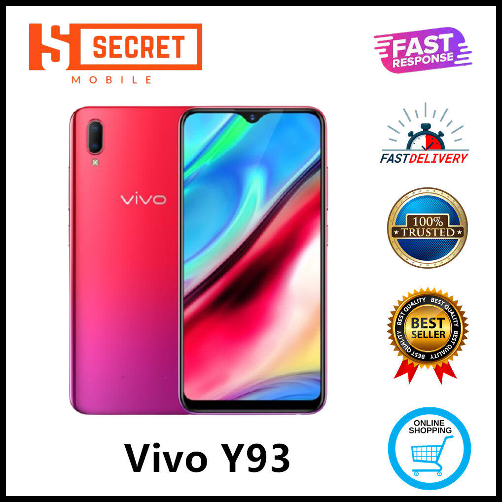 Vivo Y93 Mediatek 6GB RAM 128GB ROM 13MP Dual Camera LTE Original