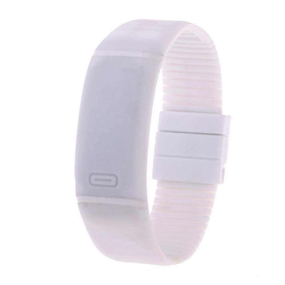 11 สีซิลิโคนนาฬิกา LED วันที่สร้อยข้อมือกีฬาข้อมือดิจิตอลนาฬิกา