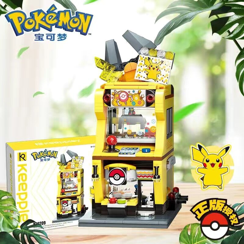 Keeppley Pokémon Pikachu Pokémon Pokemon Street View Bricks City