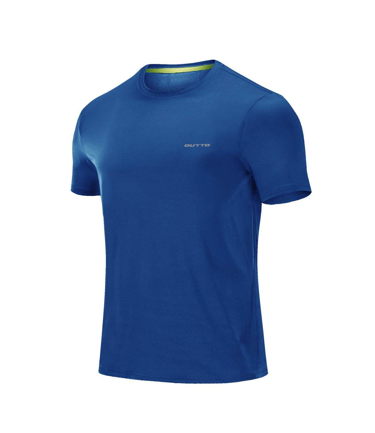 ผู้ชายแขนสั้นสูงยืดหยุ่น Wicking รวดเร็วแห้ง Breathable ผู้หญิงออกกำลังกายหลวมแห้งเร็ว ผู้ชายแขนสั้นสูงยืดหยุ่น Wicking รวดเร็วแห้ง Breathable ผู้หญิงออกกำลังกายหลวมแห้งเร็ว