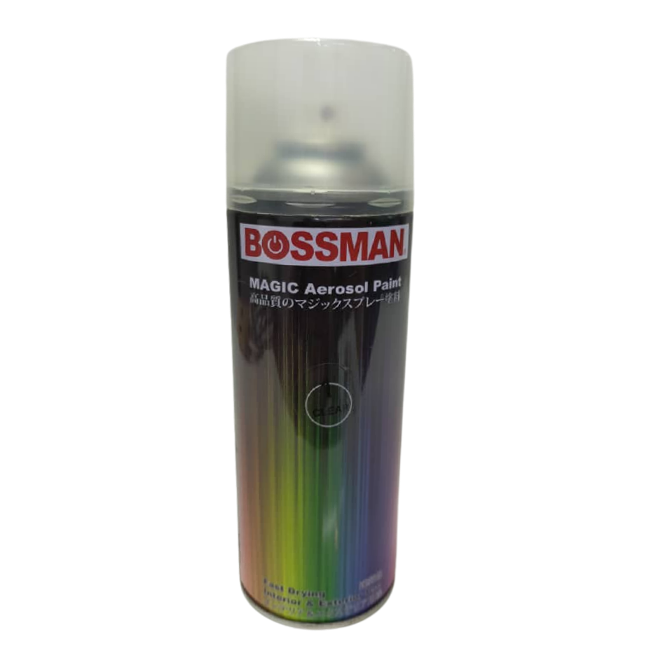 Bossman Magic Aerosol Spray Paint Clear No 1 400ml Lazada