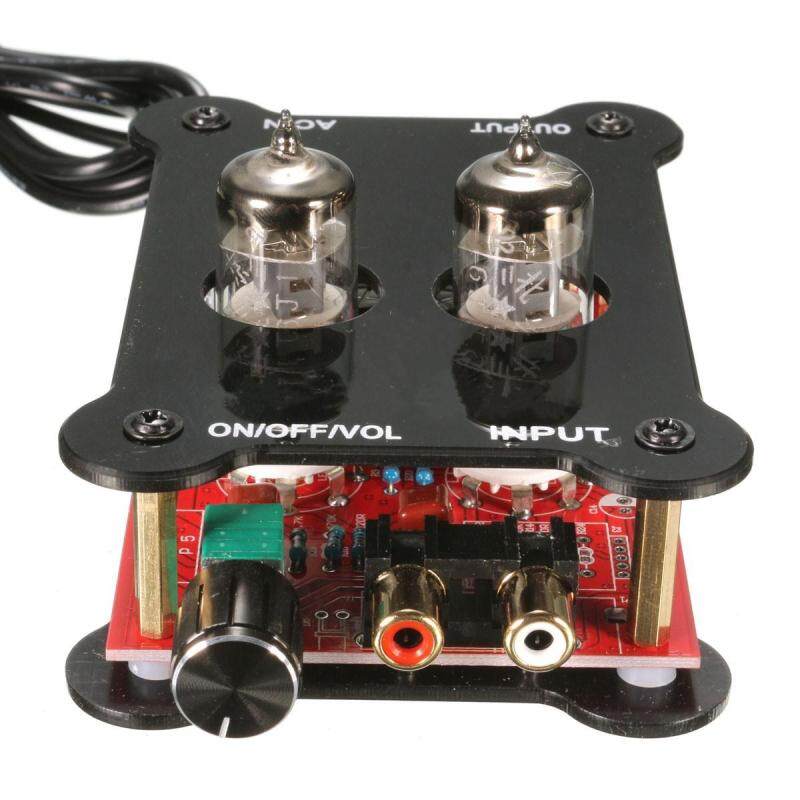 6J1 Vacuum HiFi Tube Stereo Audio Headphone Amp Amplifier Preamplifier Pre-Amp - intl