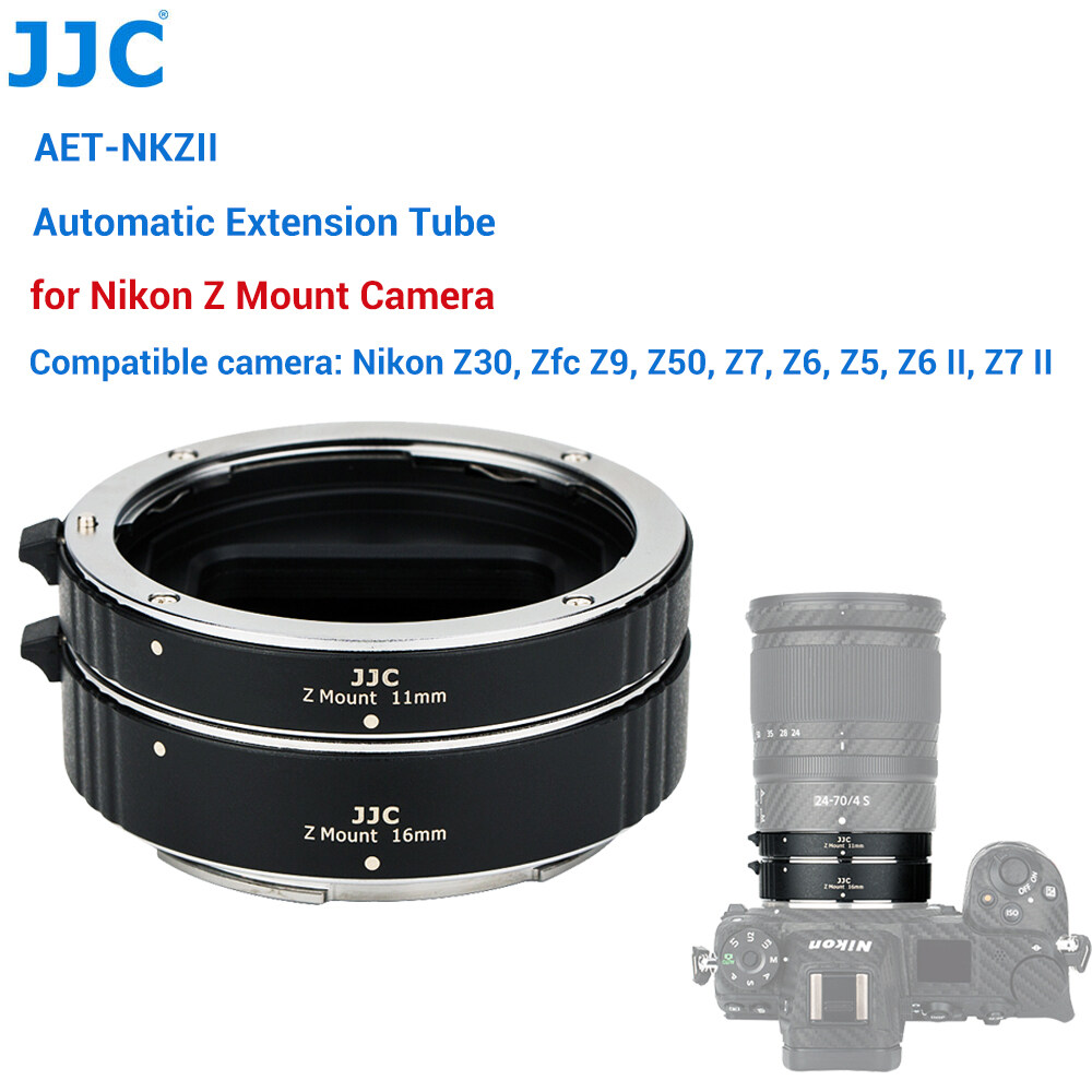 JJC Z Mount Auto Focus Macro Extension Tube Set For Nikon Z30 Zfc Z9