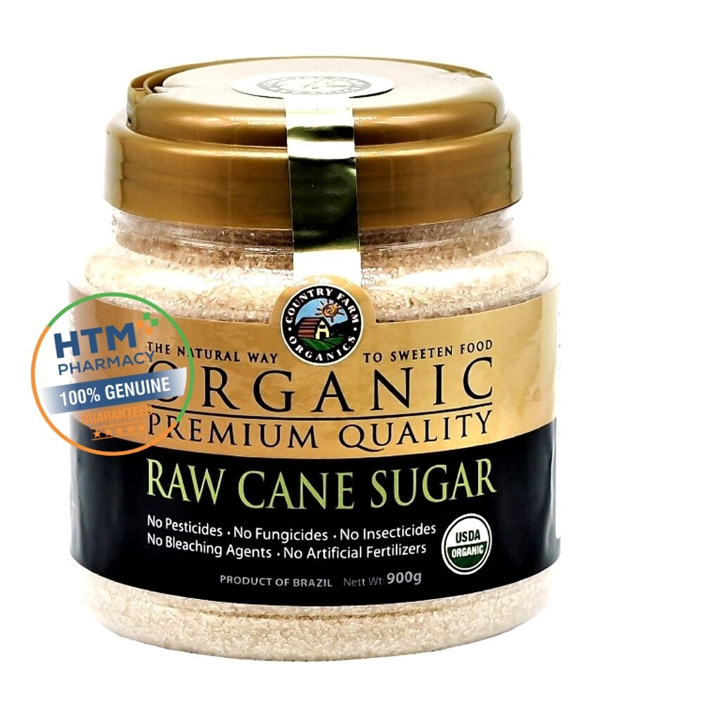 Country Farm ORG Raw Cane Sugar 900G Cannister Lazada