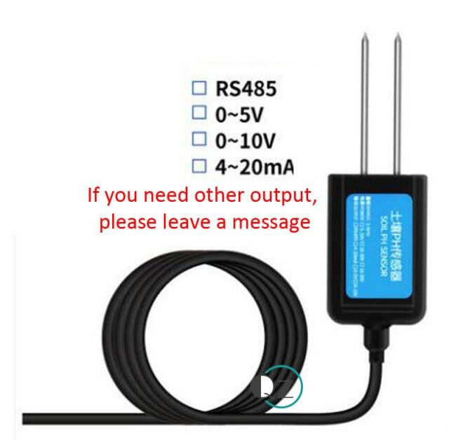 RS485 7 IN 1 Soil Integrated Transmitter Temperature Humidity EC Npk Ph