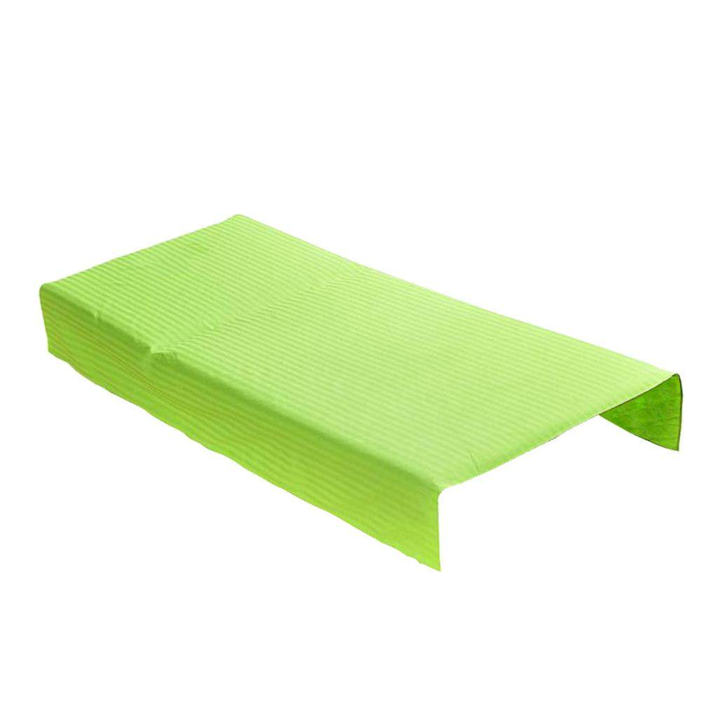 BolehDeals Xanh Chất Liệu Polyester Massage Tờ Đầu Dẹp Giường Sofa Cover