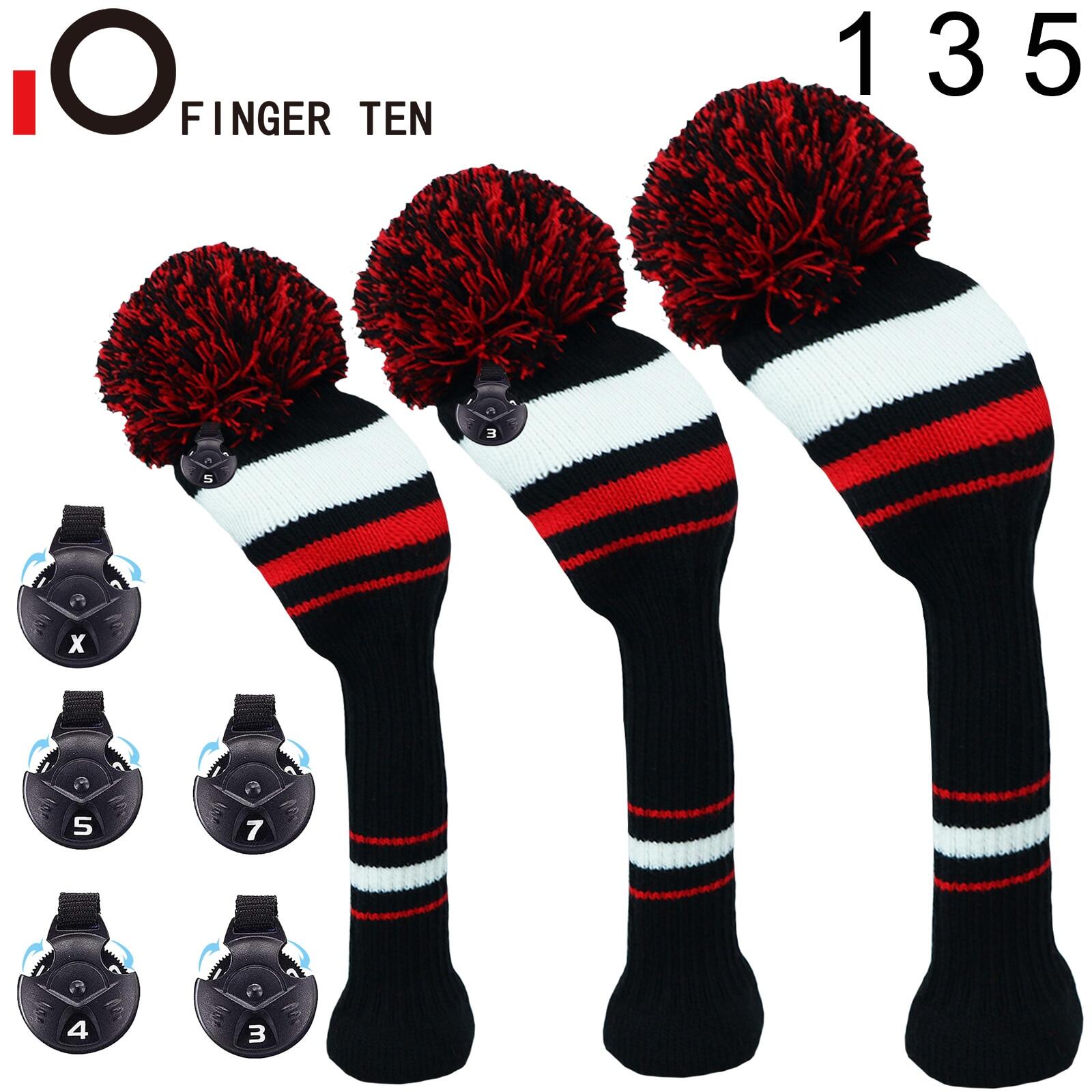 Pcs Golf Club Headcovers Set For Driver Fairway Hybrid Cover