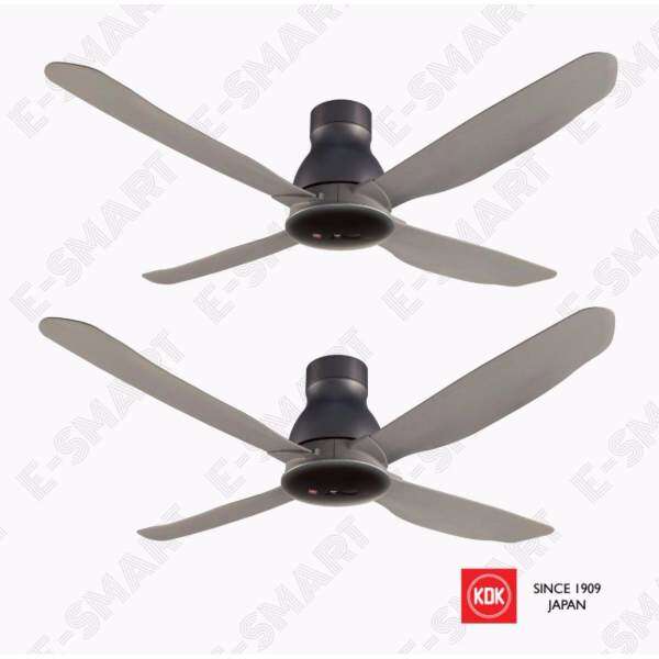 2 Sets Kdk K14zw Sensa 4 Remote Control Ceiling Fan 140cm 56 2 Sets Kdk K14zw Sensa 4 Remote Control Ceiling Fan 140cm 56 Elegant Grey Malaysia