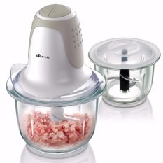 Bear QSJ-A03D2 2L Glass Food Processor Electric Multipurpose Food Chopper, Blender and Mincer