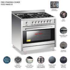 Faber Free Standing Cooker FISSO 9985E/SS Full Electric Oven (8 Funtions)(110L) with Fish burner