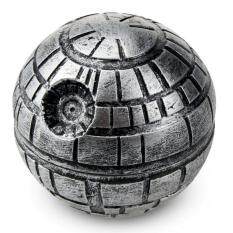 Herb Grinder Ball Shaped Spice Grinder with Gift Box (Silver Gray)