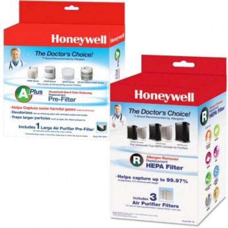 Honeywell HPA300 Air Purifier Filter Pack Value Kit. One HRF-R3 - One HRF-APP1 - intl Singapore