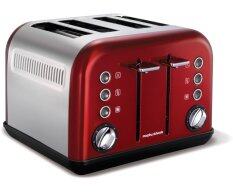 Morphy Richards 242004 Accents 4 Slice Toaster (Red)