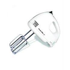 Proctor Silex 62515RY 5-Speed Easy Mix Hand Mixer, White
