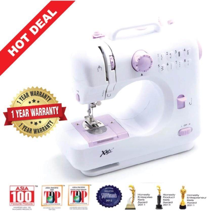 Maidronic 505A Pro Upgraded 12 Sewing Options Mini Portable Handheld Sewing Machine (Purple)
