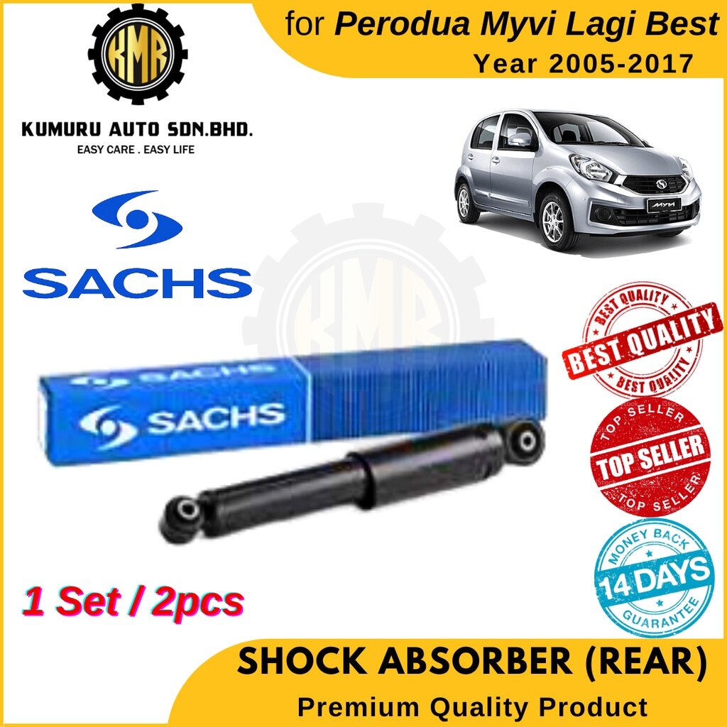 SACHS Gas Rear Absorber Perodua Myvi Old Myvi Lagi Best Myvi Icon 2005